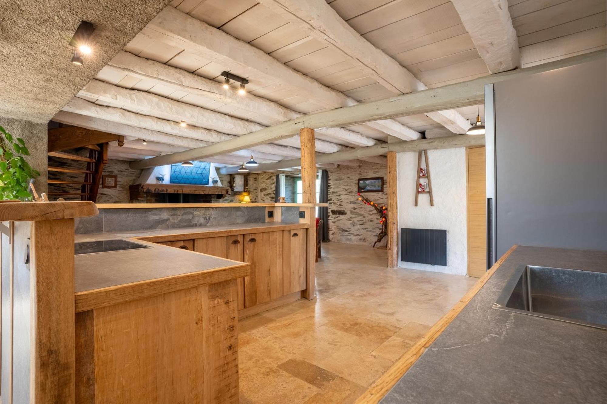 Grange Renovee En Gite/Maison/Chalet Arreau Zewnętrze zdjęcie